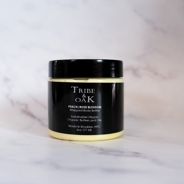 Peach | Rose Blossom Whipped Body Butter – Tribe & Oak